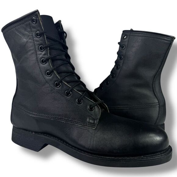 Biltrite Vintage Military Combat Jump Boots ANSI Z41.1-1991/75 Steel Toe Sz 7 R - Picture 13 of 13